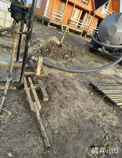 Бурение скважин малогабаритной установкой