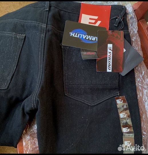 Мотоджинсы мужские Esquad / мотобрюки
