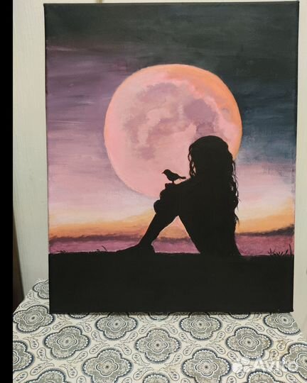 Картина на холсте акрил