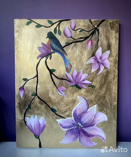 Картина магнолия