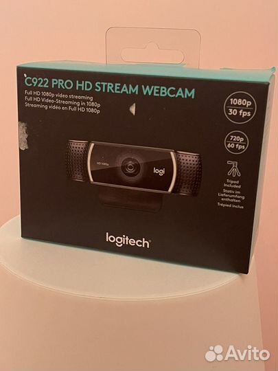 Веб-камера Logitech C922 Pro Stream