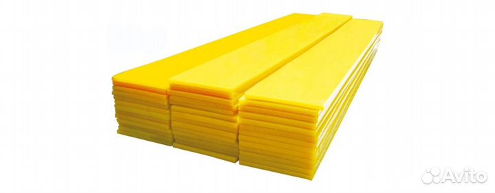 Скребок вальца полиуретановый 1500*150*10