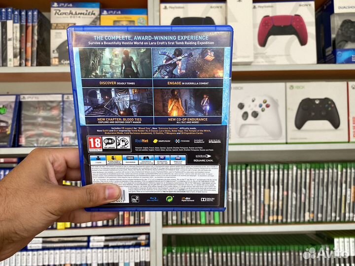 Rise Of The Tomb Raider PS4