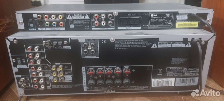 Ресивер, дивиди с караоке и колонки