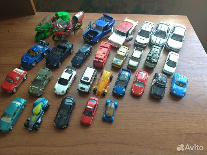 Машинки металлические модельки