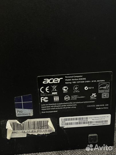 Системный блок acer