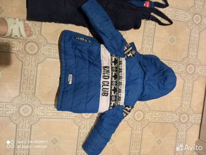 Зимний костюм на мальчика 98 размер