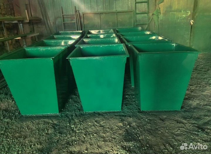 Мусорный контейнер 0.75 м3. Арт 40723