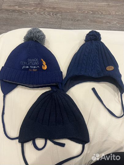 Шапки для малыша от 6 мес до 1,5 лет