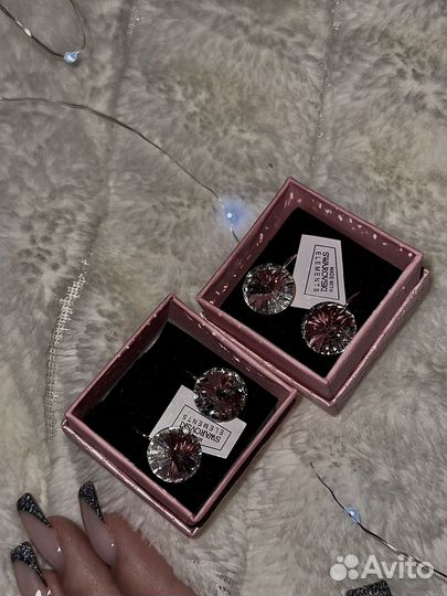 Swarovski серьги