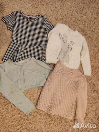 Пакет вещей на девочку 110-116