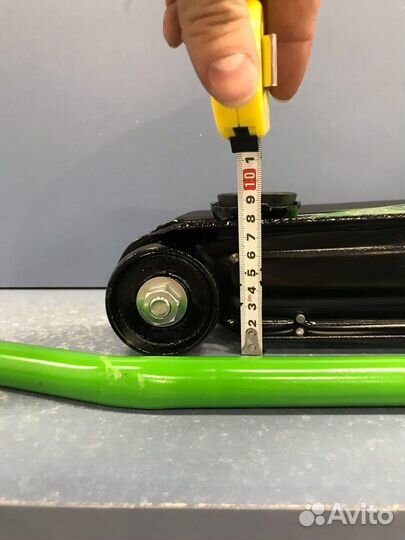 Домкрат подкатной 2.0т (в кейсе) (h80-385мм)