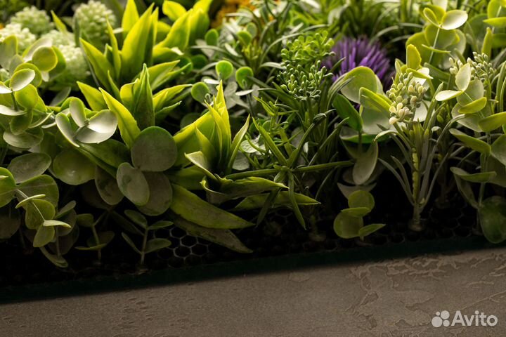 3D Фито картина, искусственные цветы, декор