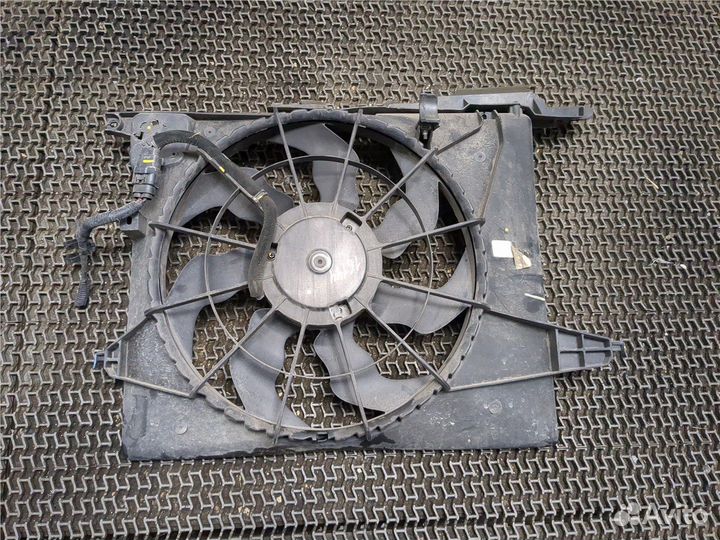 Вентилятор радиатора Hyundai Santa Fe, 2014