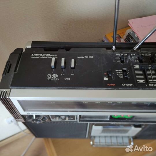 Victor магнитола ретро япония