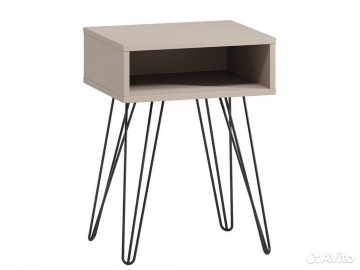 Тумба прикроватная Ивейн-4 Iron Open Latte