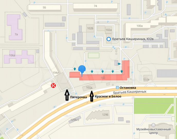 Продам торговое помещение, 90.5 м²