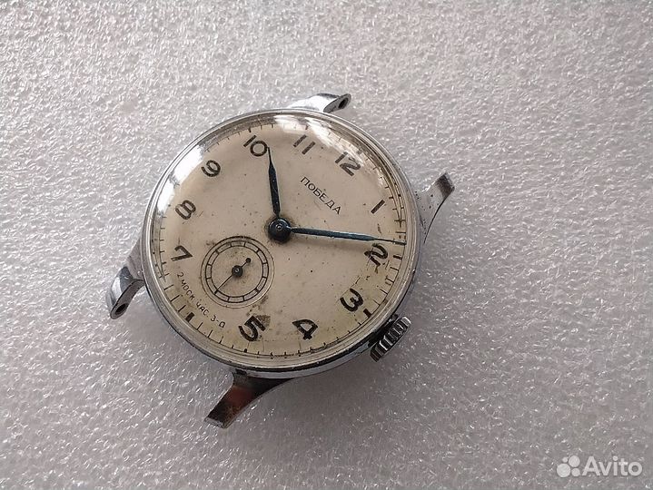 Часы Победа СССР. 1950-е. Механика. Ретро