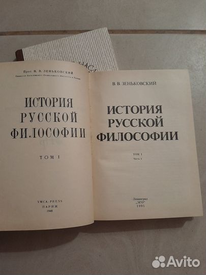 Зеньковский История русской философии том 1