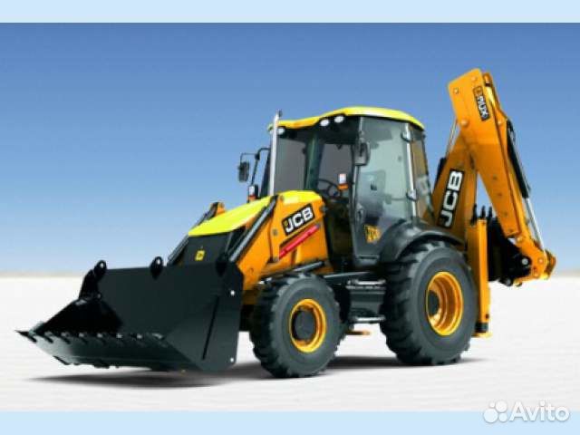 Экскаватор погрузчик, ямобур, JCB, спецтехника