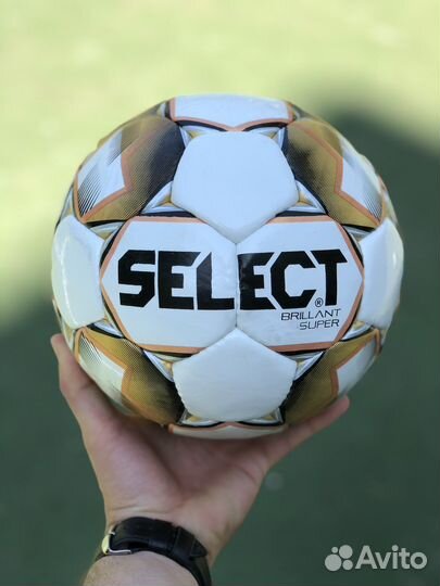 Мяч футбольный Select Brillant Super золотой