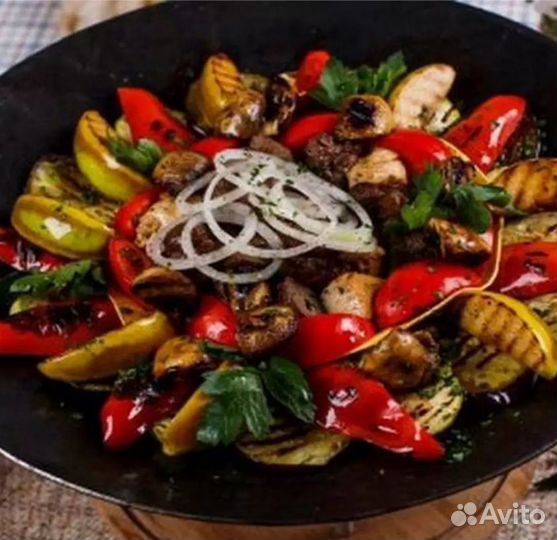 Садж чугунный Узбекский 48 см