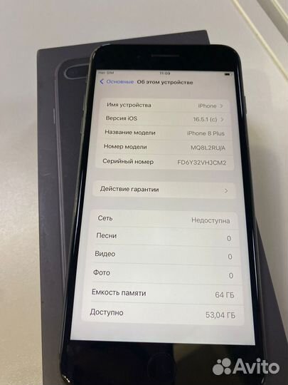 iPhone 8 plus 64 гб