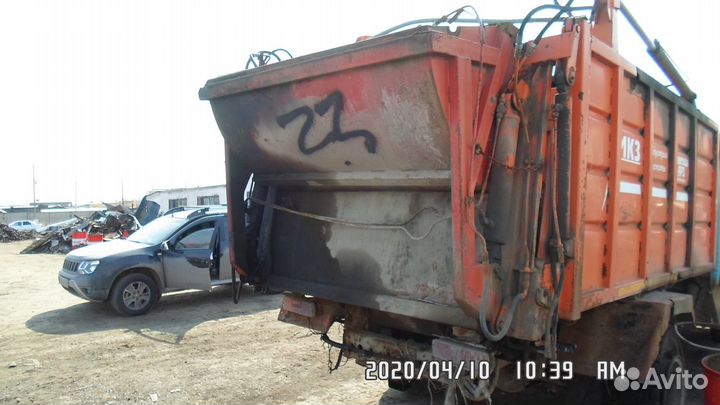 Кузов самосвальный мусоровоза