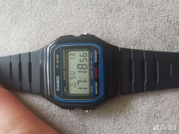 Часы casio f 91w
