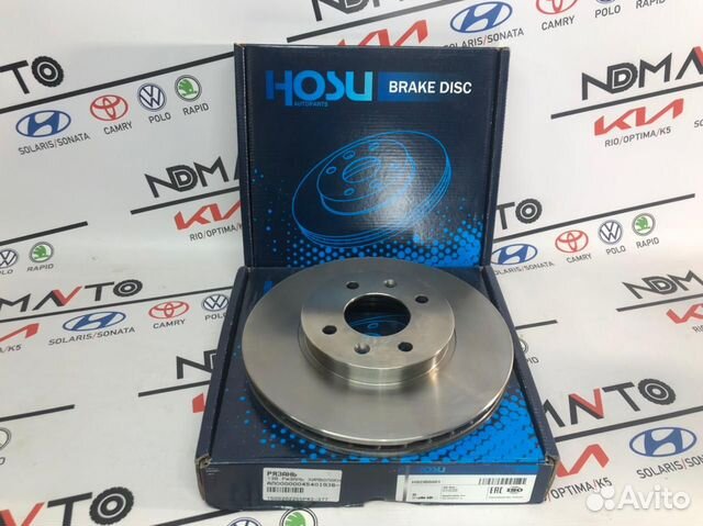 Тормозной диск Solaris Rio 2010 2023 передний