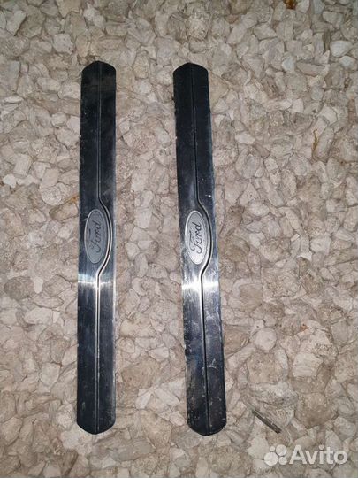 Накладки порогов Ford Mondeo 4 Форд Мондео