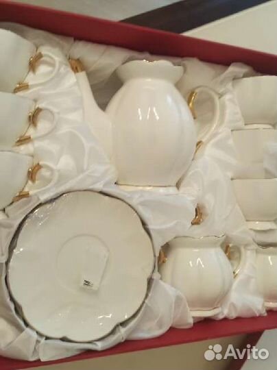 Чайный сервиз фарфор новый