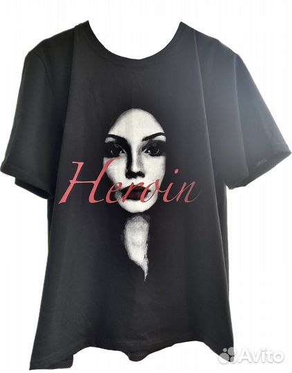 Футболка heroin 9mice salem crystal castles goth