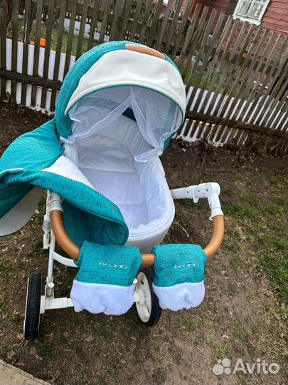 Коляска 2 в 1 Riko Bruno Luxe