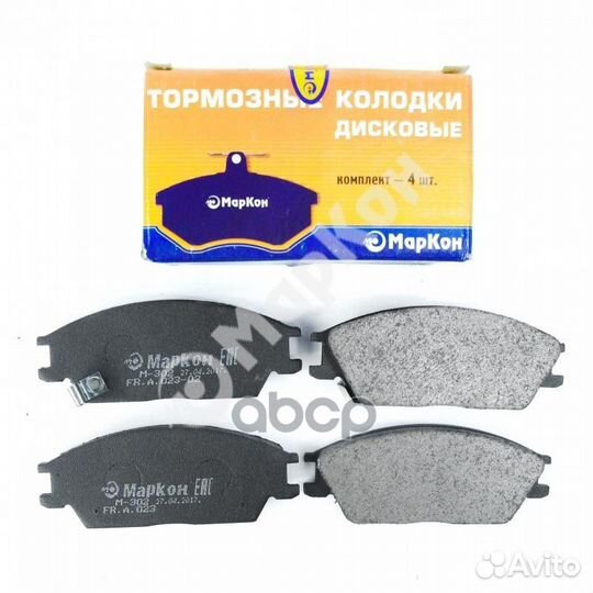 Колодки тормозные дисковые к-т с мех. индикатор