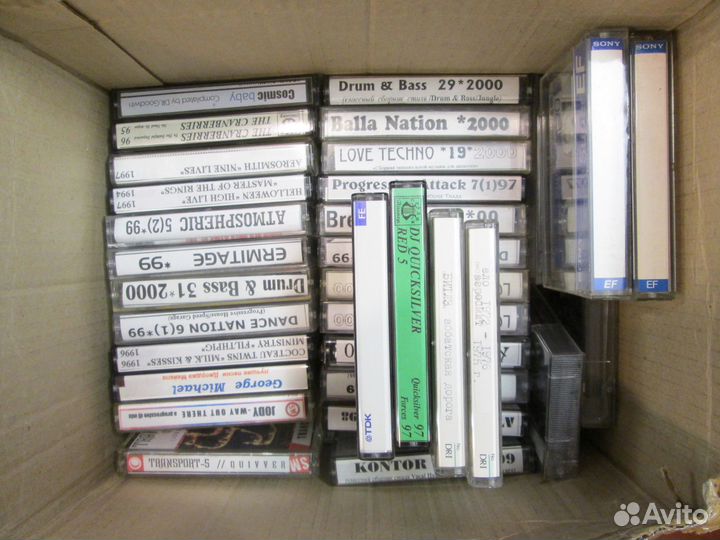 Аудиокассеты запечатаные