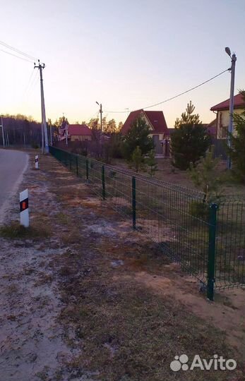 Сетка для забора 3d