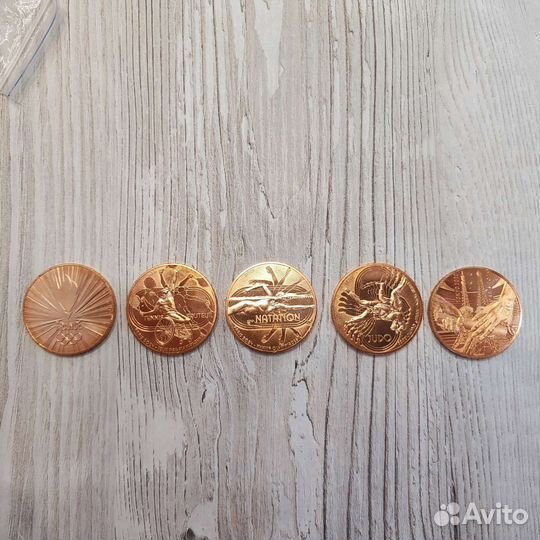 1/4 Евро Олимпийские игры в Париже 2024