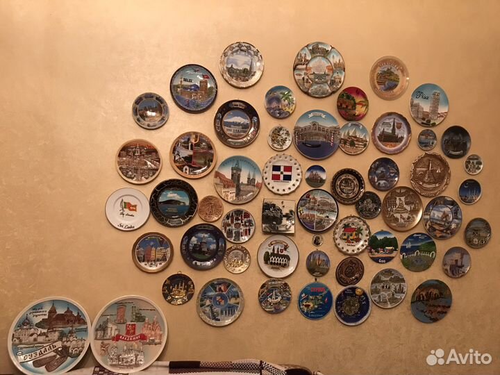 Коллекция настенных тарелок