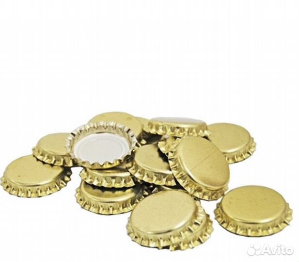 Кронен пробка золотая 26мм