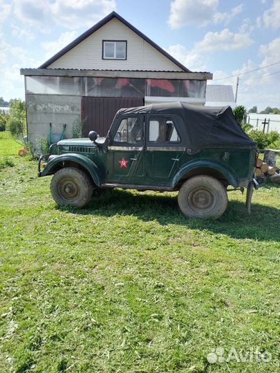 ГАЗ 69 2.1 МТ, 1965, 60 540 км