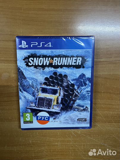 PS4 Snowrunner (новый, на русском)