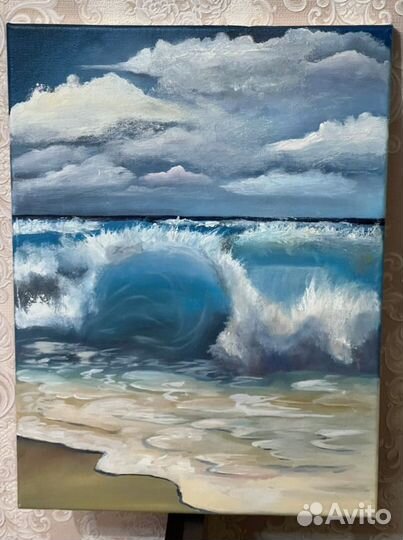 Картина маслом Море