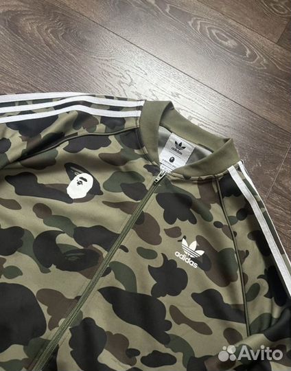 Adidas x bape олимпийка