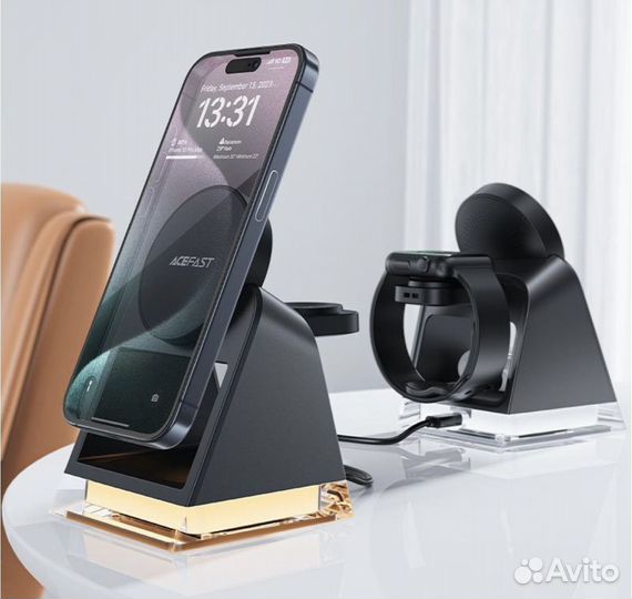 Беспроводная зарядная станция 3в1 AceFast E17