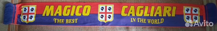 Футбольный шарф кальяри