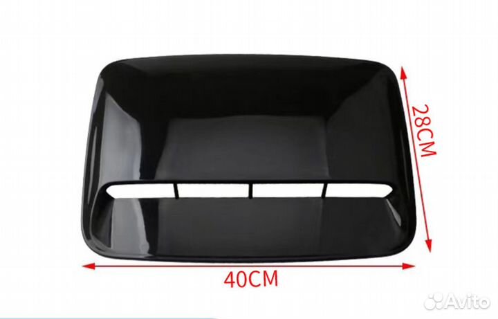 Воздухозаборник на капот универсальный