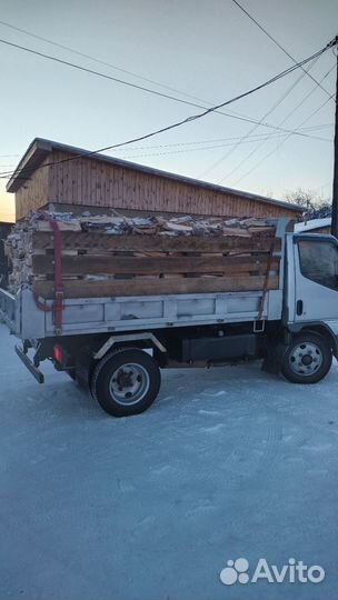 Дрова берёза колотые сухие