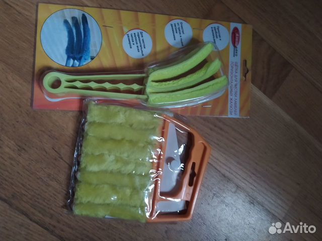 Щётка для чистки ламелей горизонтальных жалюзи 2 в