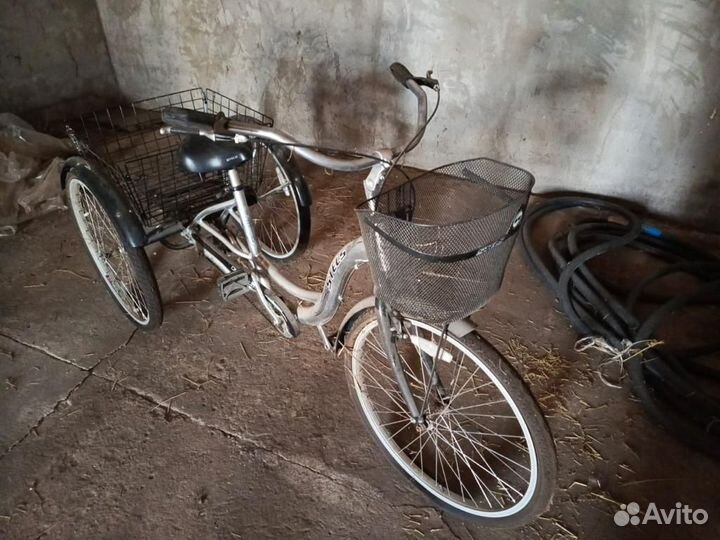 Трехколесный велосипед для взрослых